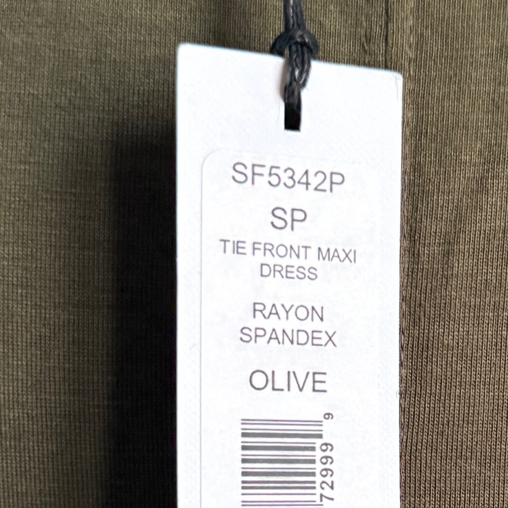 MICHAEL STARS REVOLVE NWT Tie Front Maxi Dress💚 - Picture 11 of 12